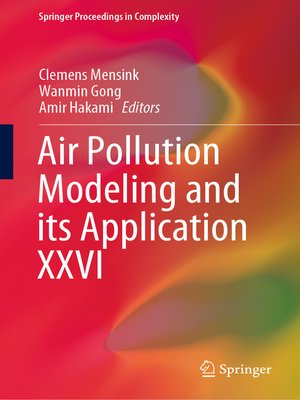 cover image of Air Pollution Modeling and its Application XXVI